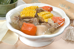 川菜湘菜咸棒骨玉米炖萝卜