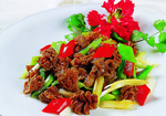 川菜湘菜香葱炒鸡肾球