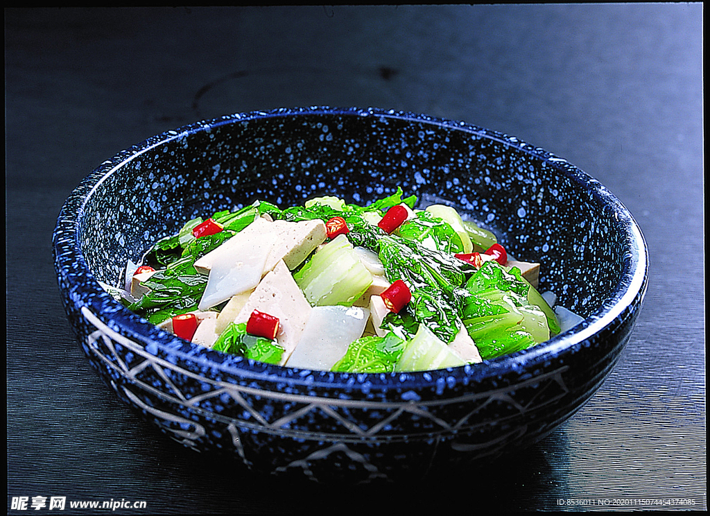 川菜湘菜小白菜炖豆腐