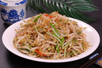 东北菜肉丝豆芽粉