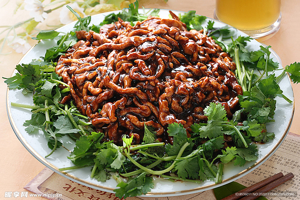 东北菜京酱肉丝