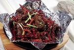 鄂菜火椒焐鹌鹑