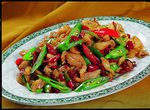 鄂菜尖椒鸡柳