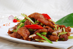 鄂菜劲蒜黑椒脆肥肠
