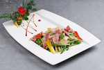 鄂菜韭花腌肉老豆腐