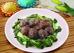 沪菜青菜炒蘑菇