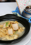 沪菜咸肉煮百叶