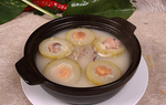 沪菜瑶柱排骨煲节瓜