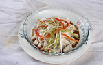 鲁菜山东菜白灼鳄鱼肚