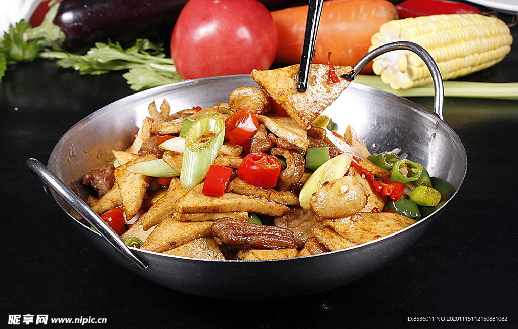 鲁菜山东菜干锅千页豆腐
