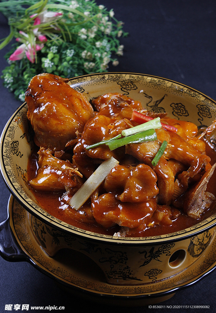鲁菜山东菜红烧鱼块