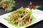 鲁菜山东菜金草虾干凉瓜柳