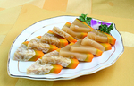 鲁菜山东菜金瓜皮冻