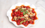 鲁菜山东菜泡椒墨鱼仔