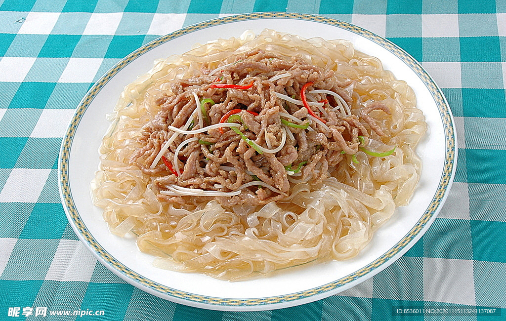 鲁菜山东菜肉丝带底
