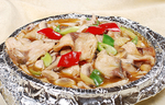 鲁菜山东菜铁板三鲜