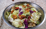 鲁菜山东菜虾仔大盘粗菜