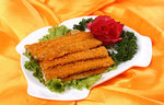 鲁菜山东菜香酥一品箭鱼