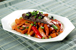 川菜鲮鱼炒香豆腐