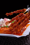 川菜沙拉骨肉串