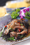 川菜黑桃花烩腊肉