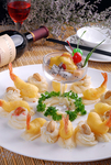 闽菜豆泥沙拉虾