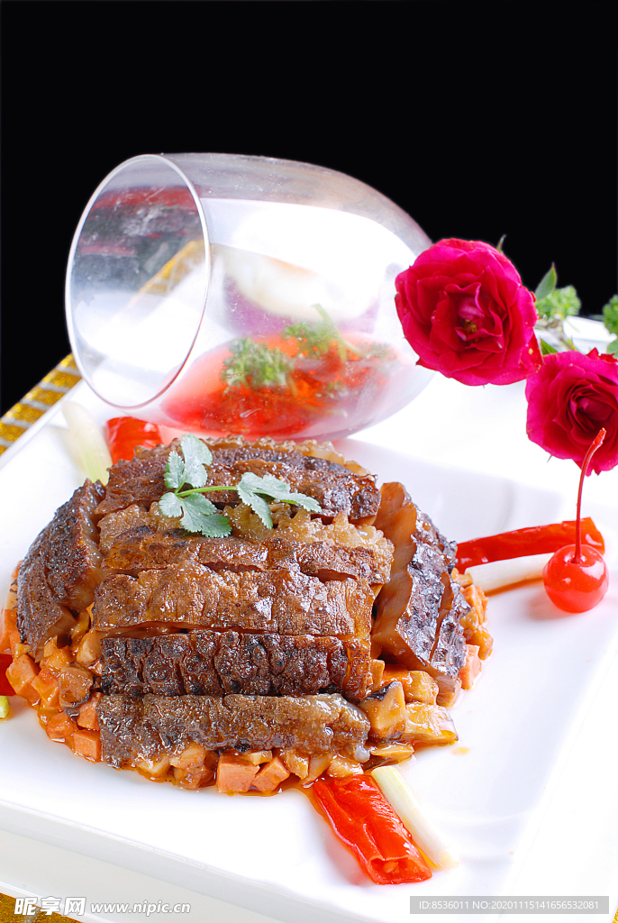 闽菜干烧黄肉参