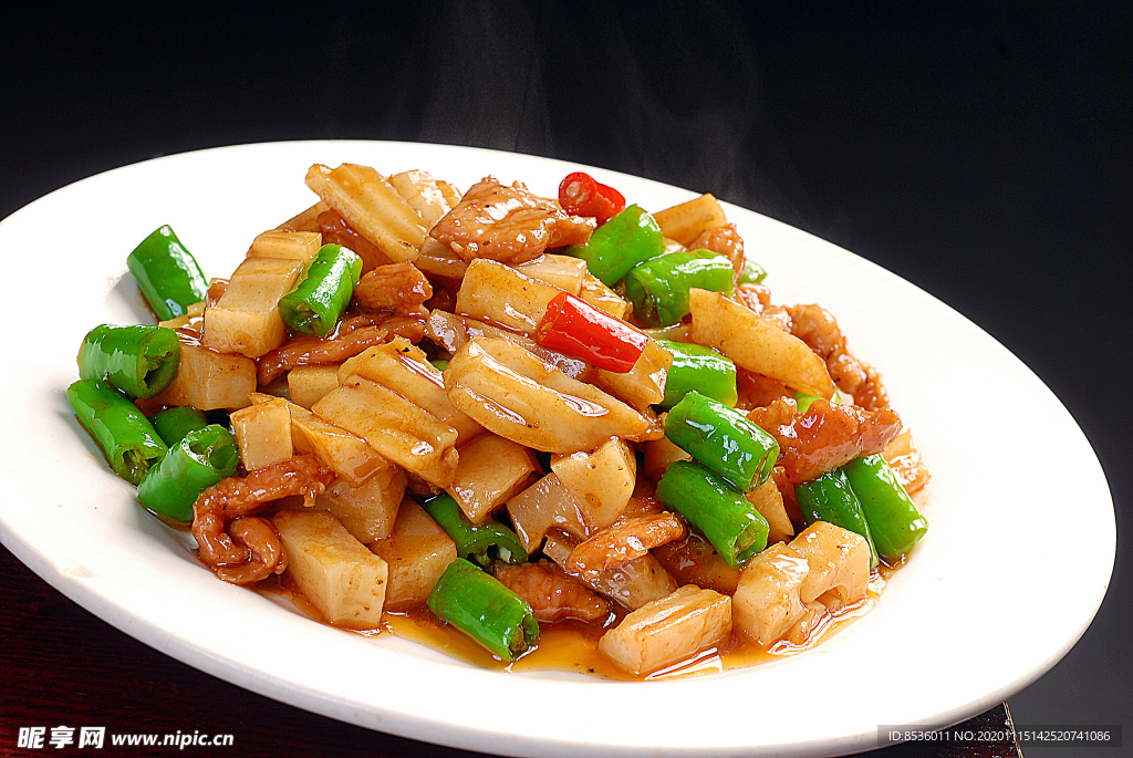 闽菜黑椒酱鹿柳
