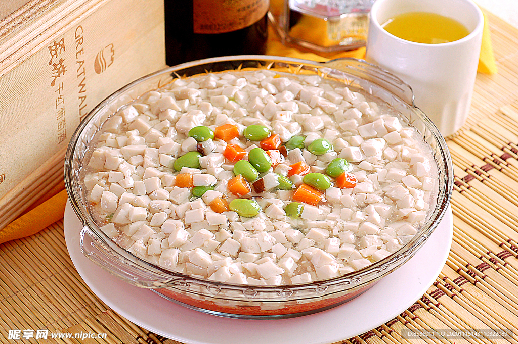闽菜皇上玉豆腐