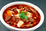 闽菜黄喉冒血旺