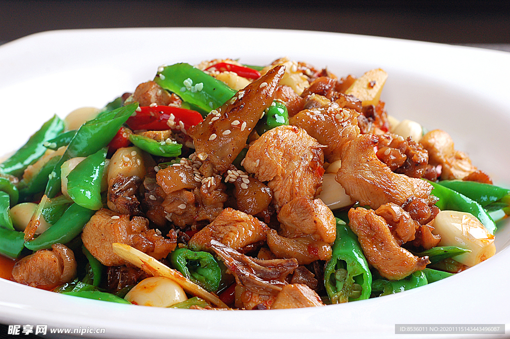 闽菜青椒炒土鸡
