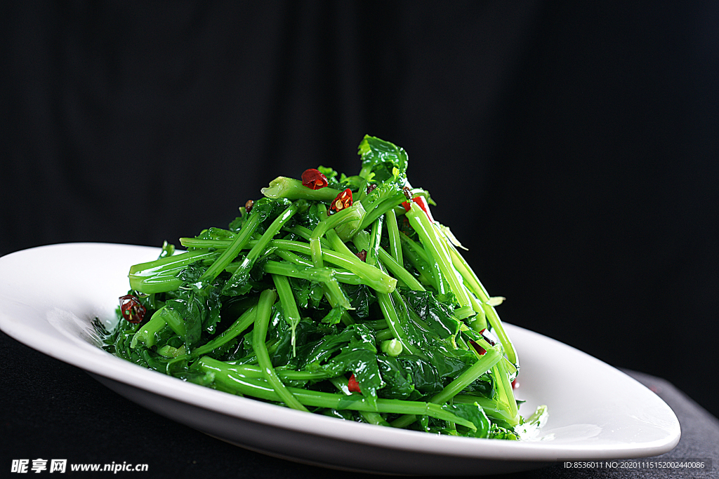 川菜炝炒白油菜