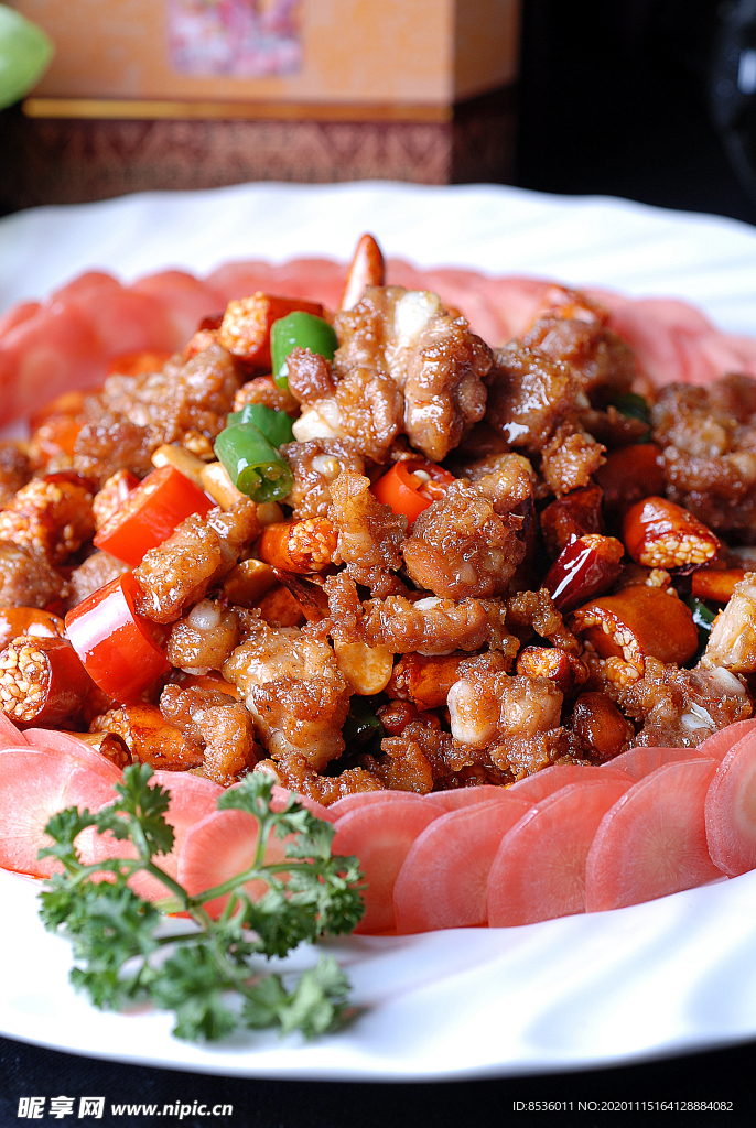 川菜小炒脆椒丁丁骨