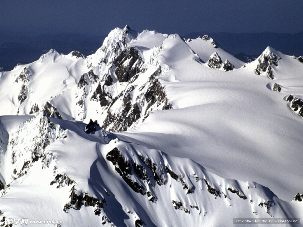 雪山雪景摄影美图