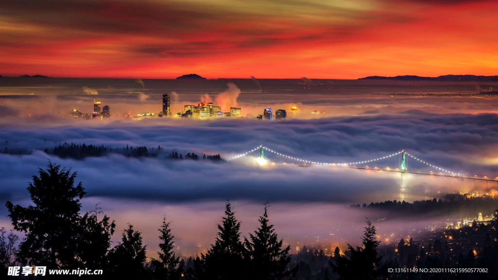 黄昏风景