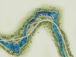 山野景区 度假 休闲平面