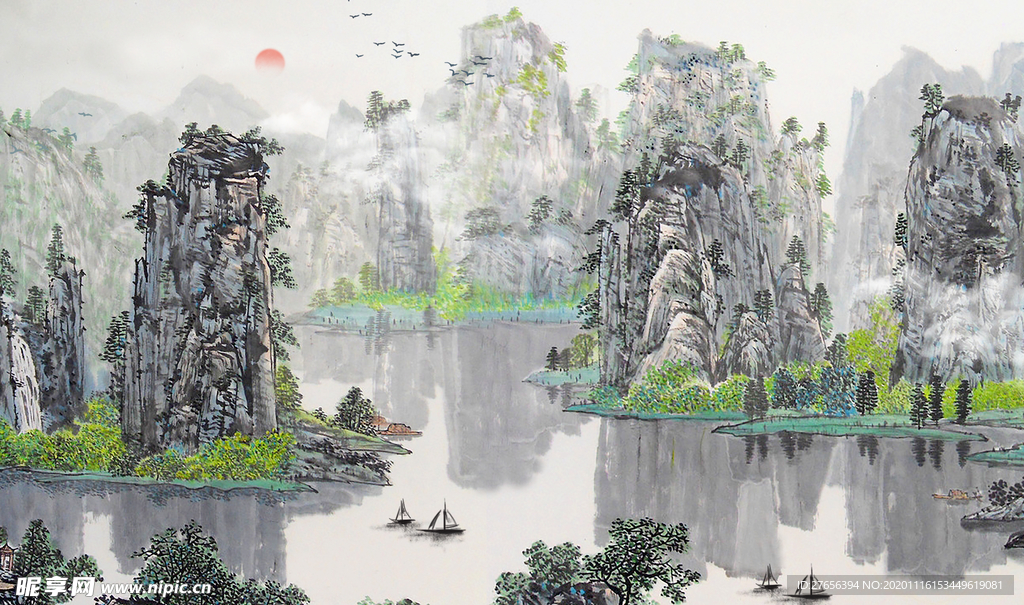 山水画