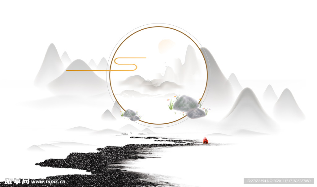 山水画