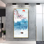 意境山水玄关画