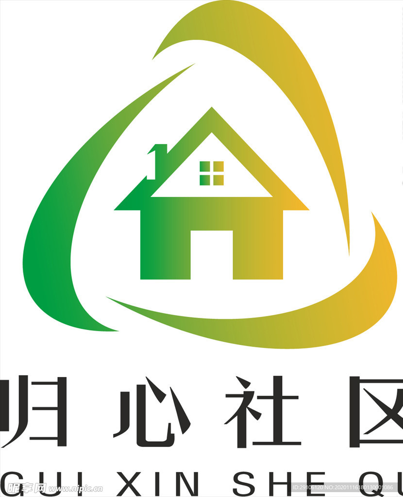 社区房子logo