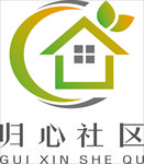 共建归心社区logo