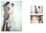 韩国风影楼婚相册模板之单车情侣