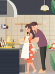 创意卡通插画图案