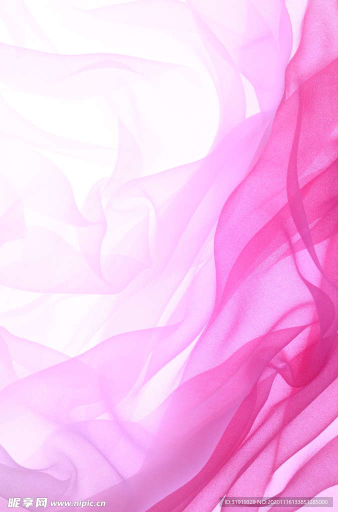 粉红纺织 材料  意境 薄纱