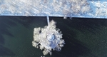 雪后的拉萨宗角禄康公园
