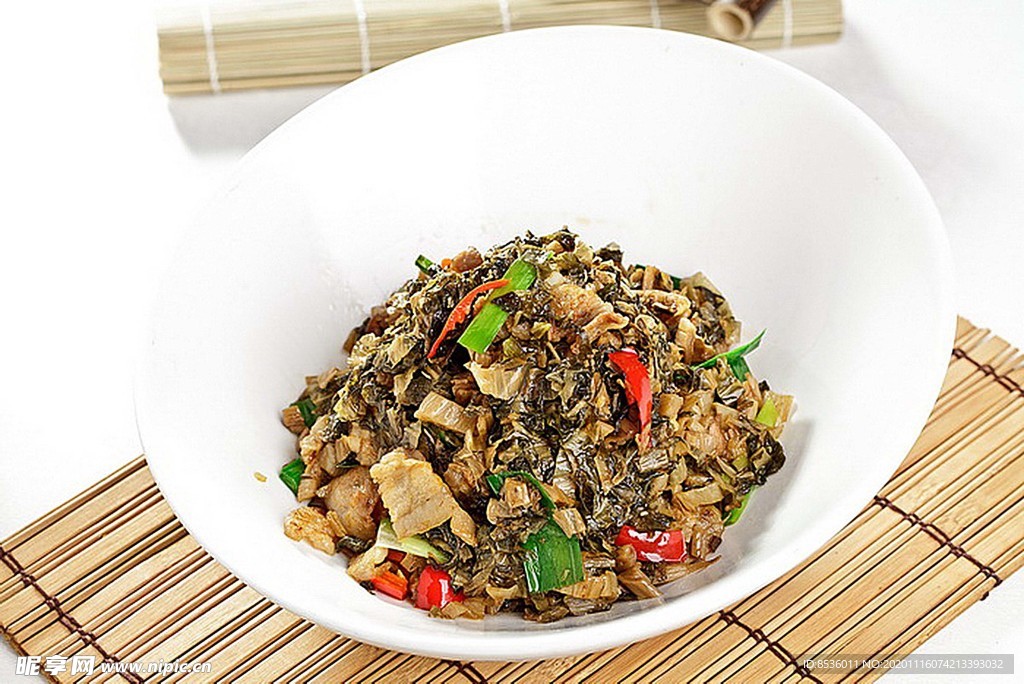 南北热菜菜酸子炒肉