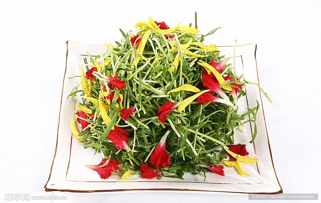 淮扬菜草尖吻鲜花