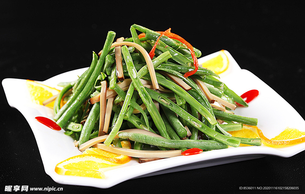 淮扬菜豇豆拌豆干