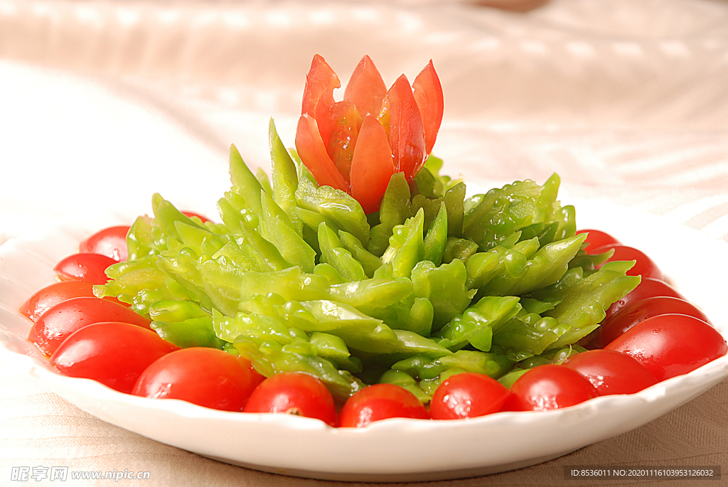 淮扬菜开心苦瓜