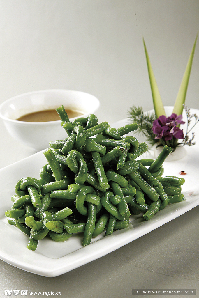 淮扬菜麻酱豆角